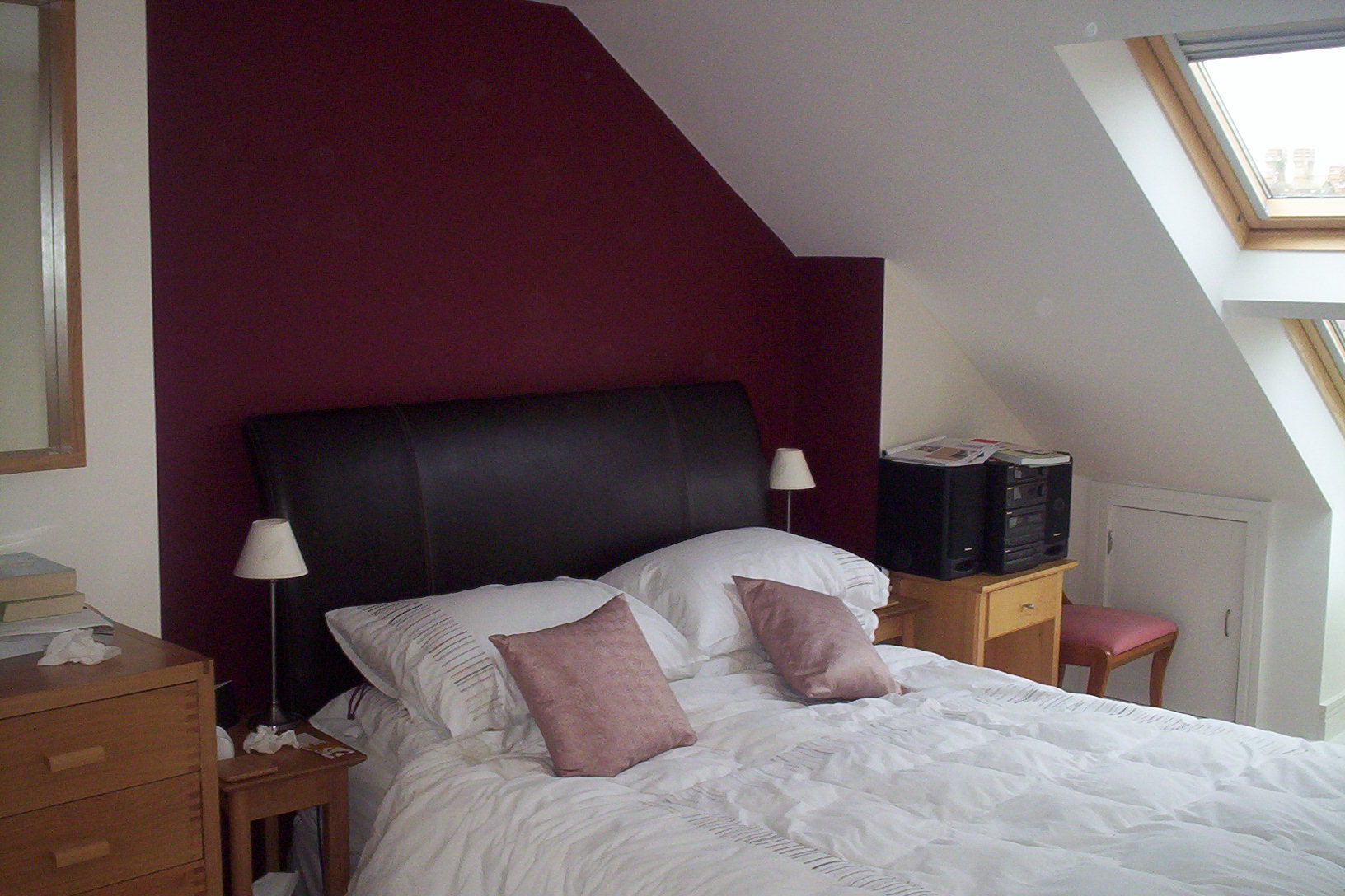 Bedroom after decorating