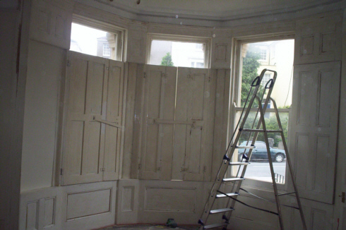 Bay windows before